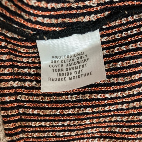 St John Collection Santana Knit Copper Multi Fantasy Tweed Jacket - Picture 12 of 16